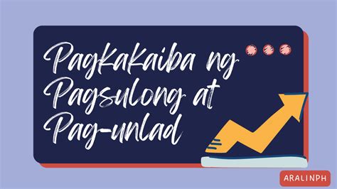 pagsulong at pag unlad slogan